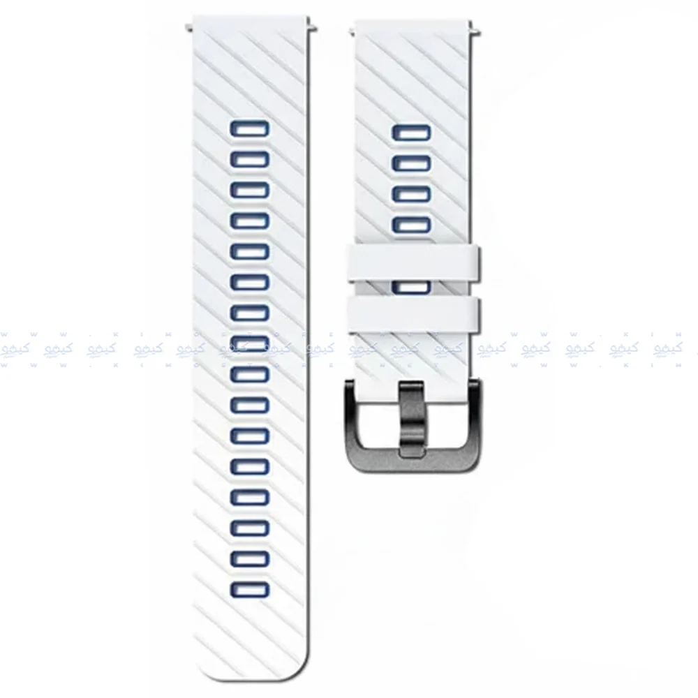 2.2mm Pin Silicone Watch Strap (22mm) - Image 11