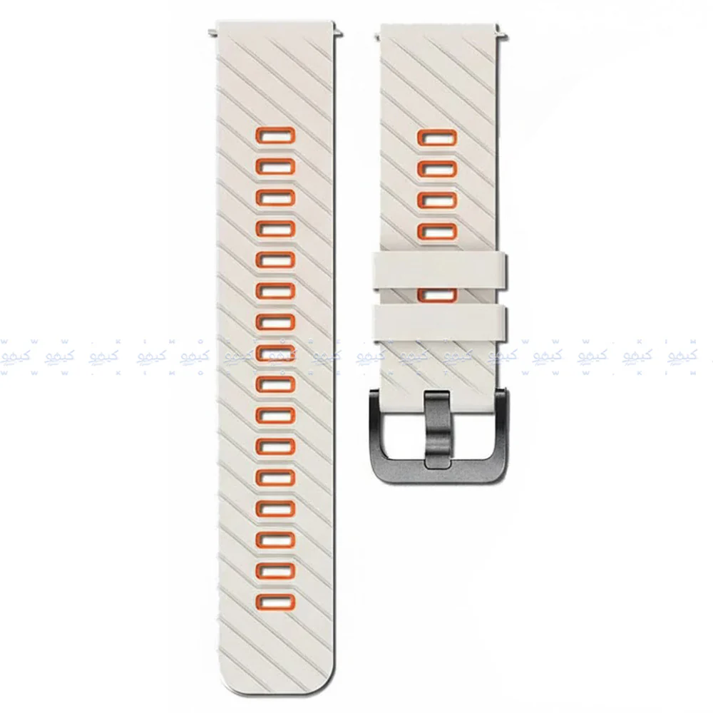 2.2mm Pin Silicone Watch Strap (22mm) - Image 19