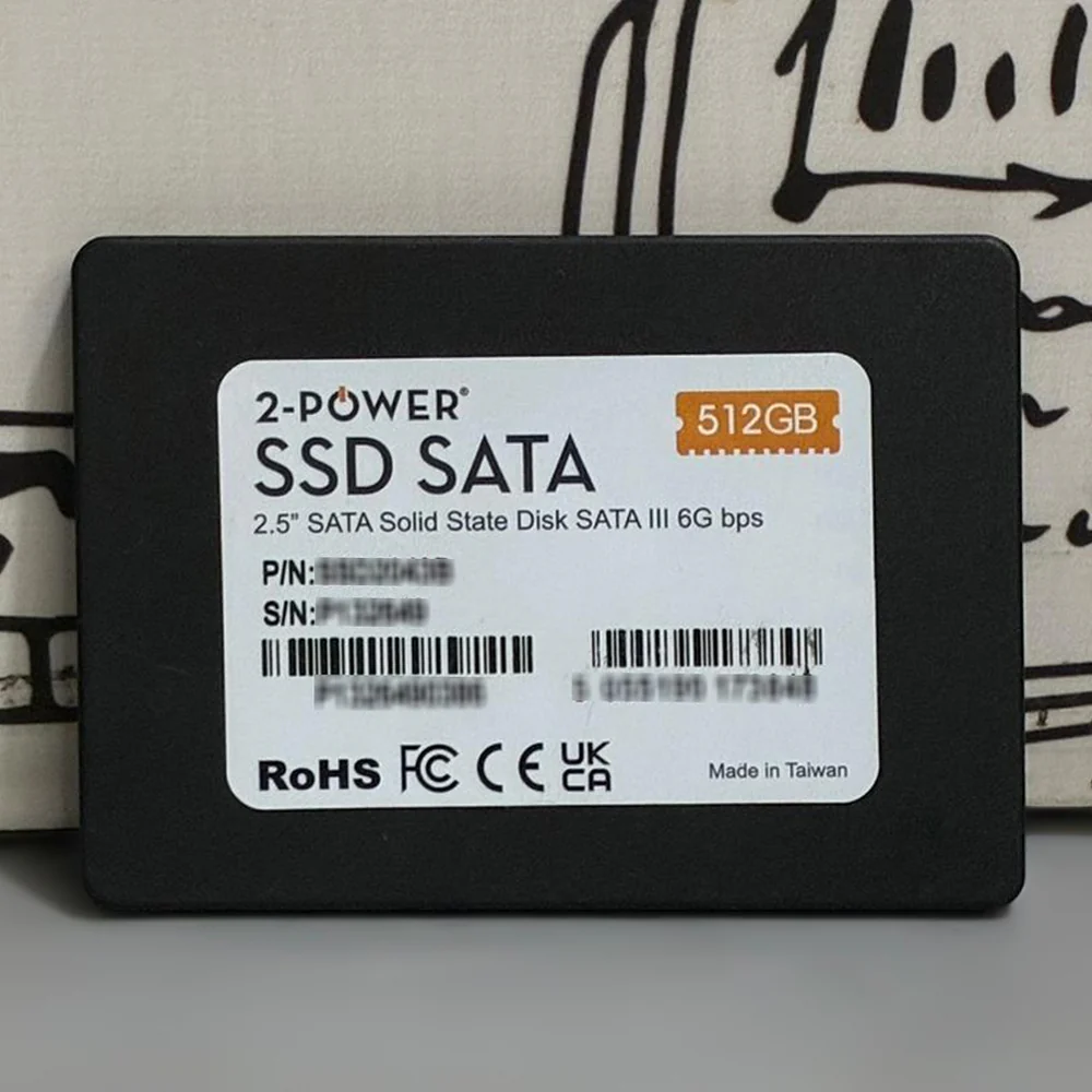 2-Power 512GB SATA 2.5 Inch Internal SSD (Original Used) - Image 2