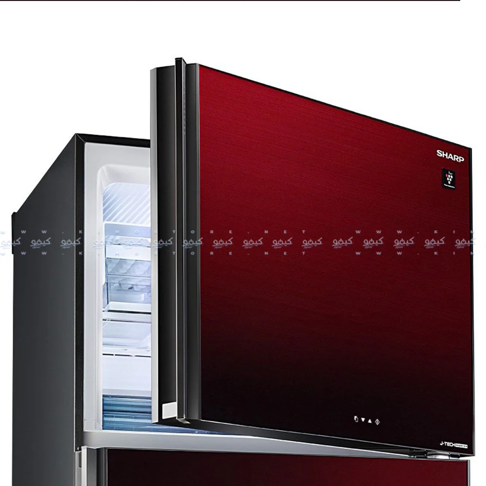 Sharp Refrigerator SJ-GV69G-RD Inverter Digital No Frost 538L 2 Doors - Red - Image 4