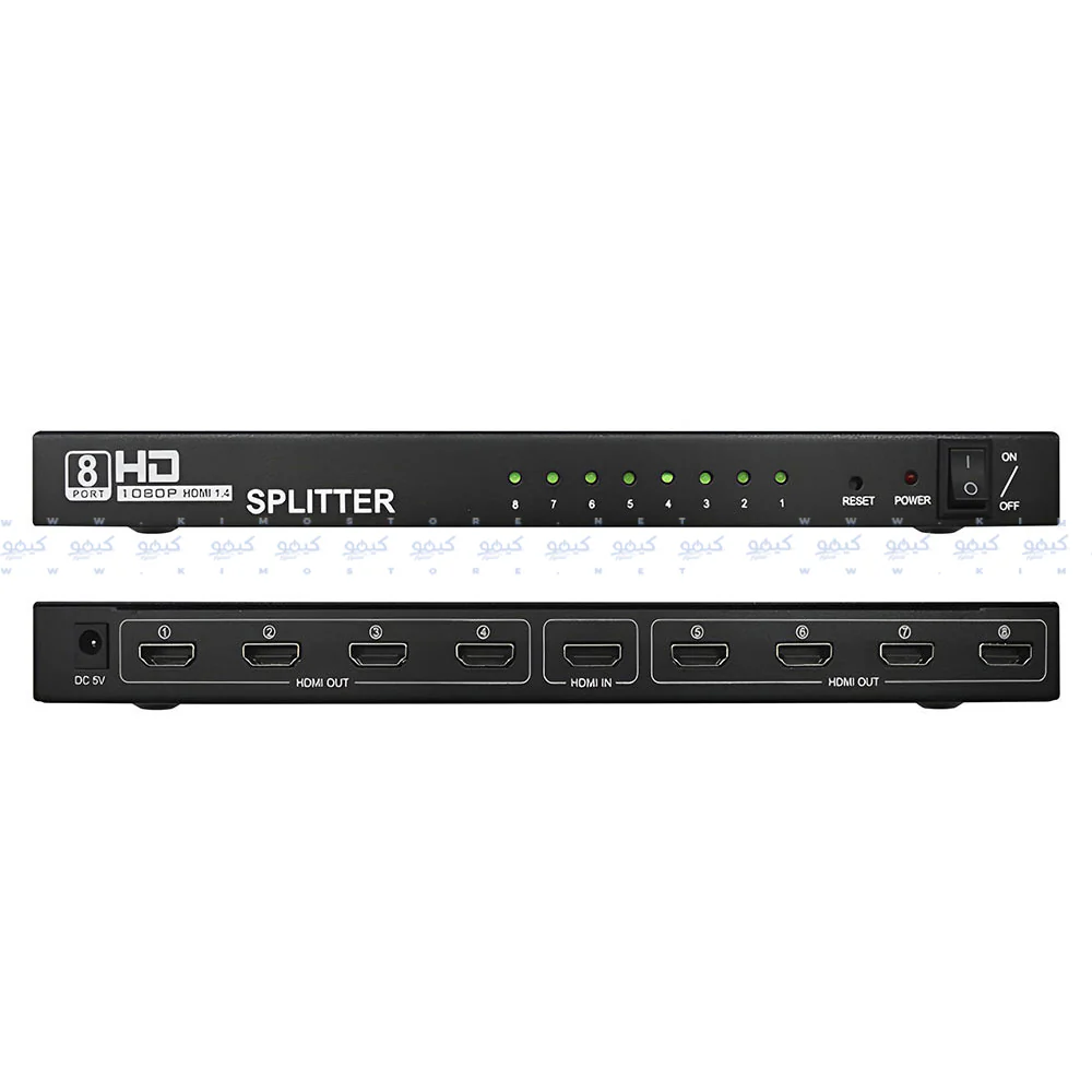 2B CV998 HDMI Splitter To 8 HDMI