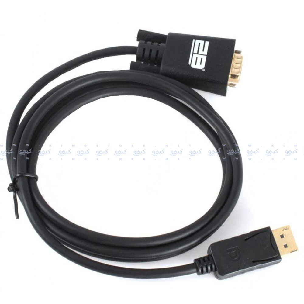 2B DC605 DisplayPort To VGA Converter Cable 1.8m - Image 2