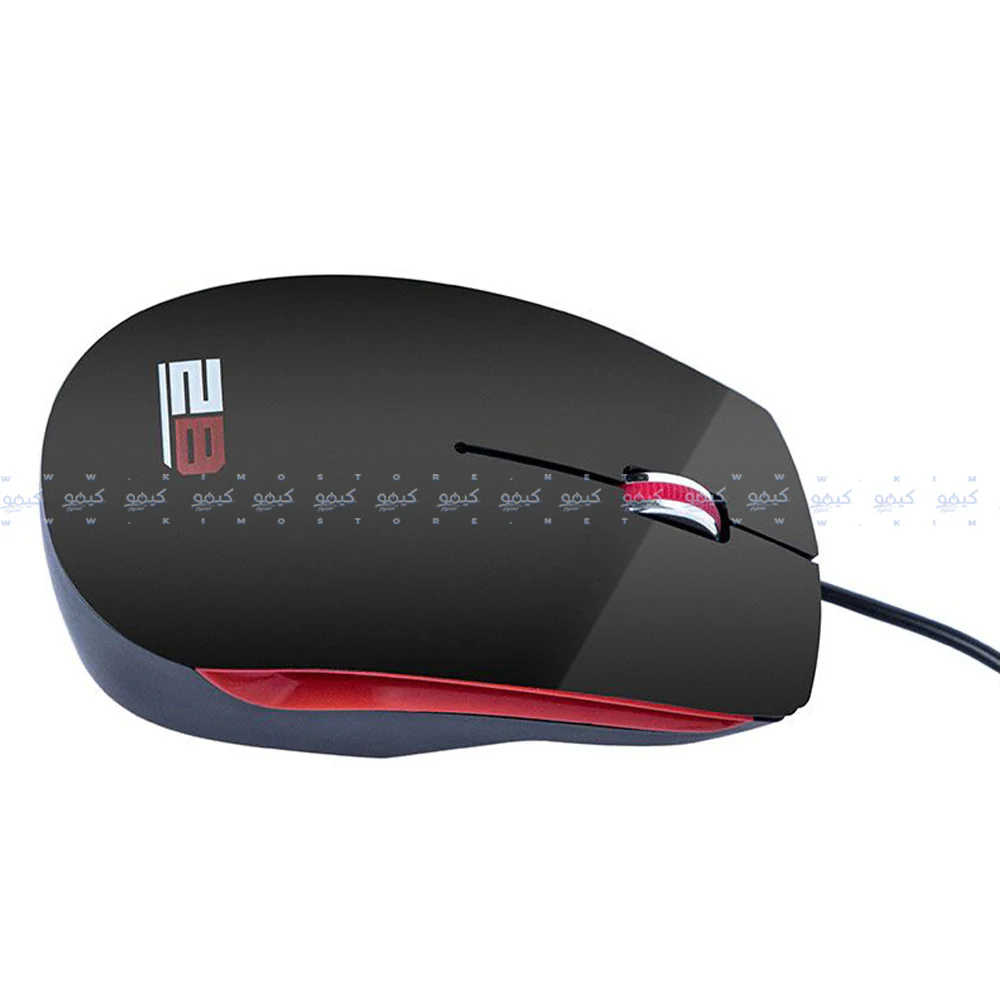 2B MO16R Wired Mouse 1200Dpi - Red - Image 5