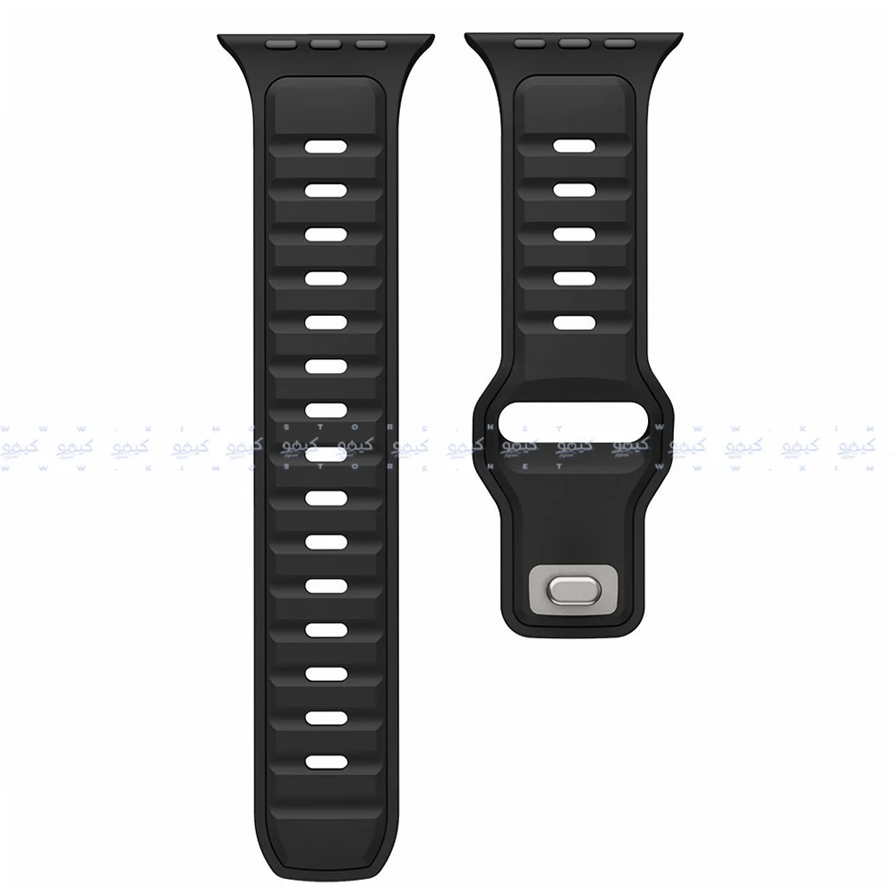 2in1 Silicon Watch Strap (22mm-44mm-45mm-46mm-49mm) - Image 5