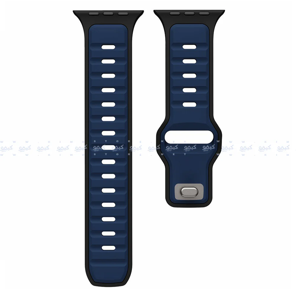 2in1 Silicon Watch Strap (22mm-44mm-45mm-46mm-49mm) - Image 8