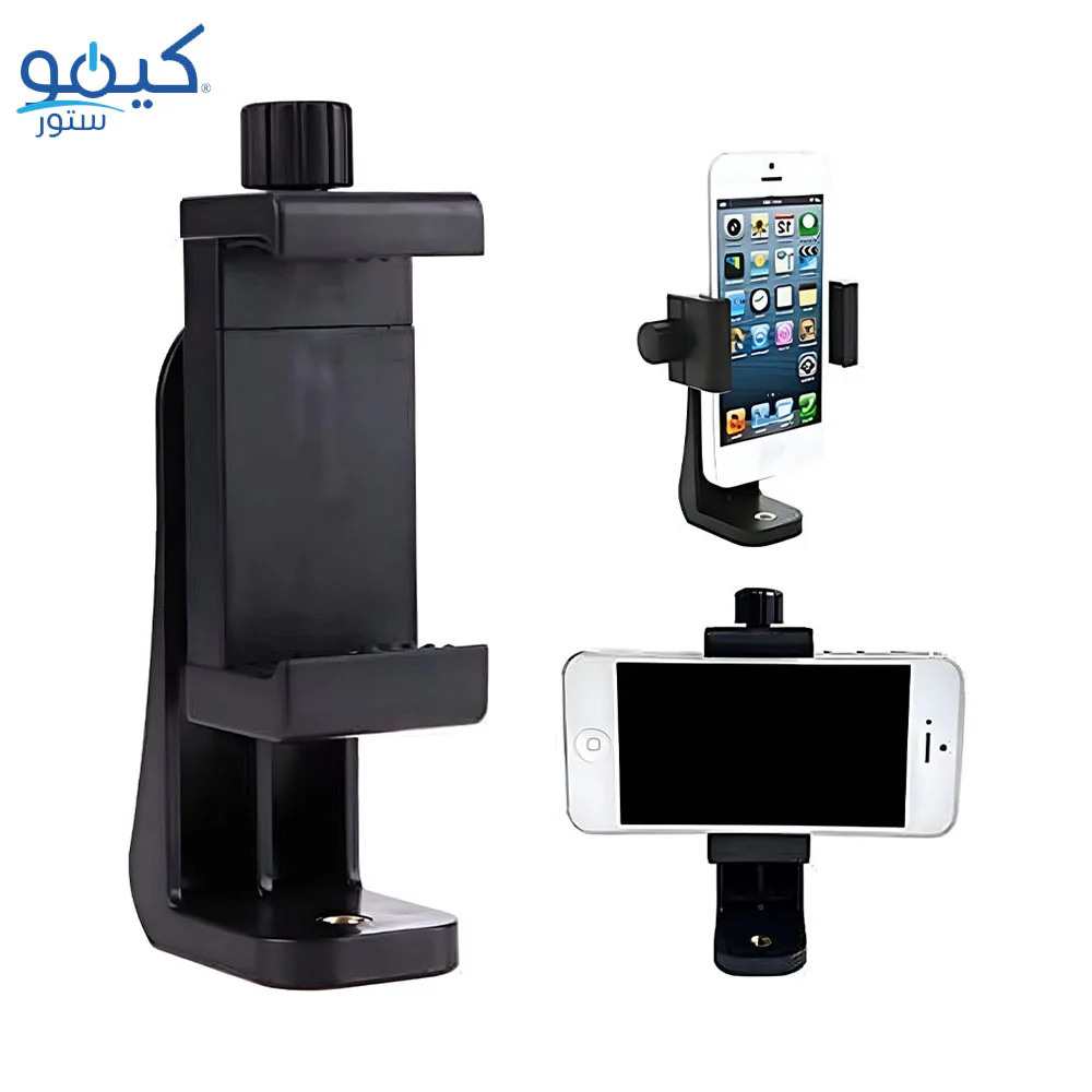 360° Selfie Stick & Tripod Mount Plastic Phone Clamp With Lock - Image 4
