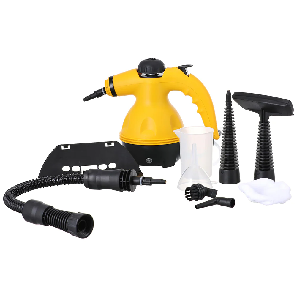 A001 Steam Cleaner 1000W - Yellow - Image 4