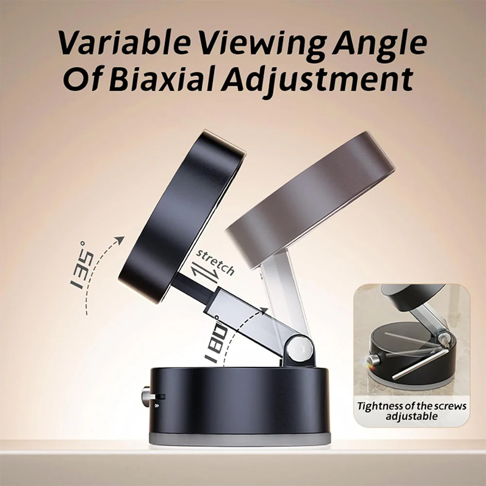 A2 Magnetic Phone Holder - Black - Image 3