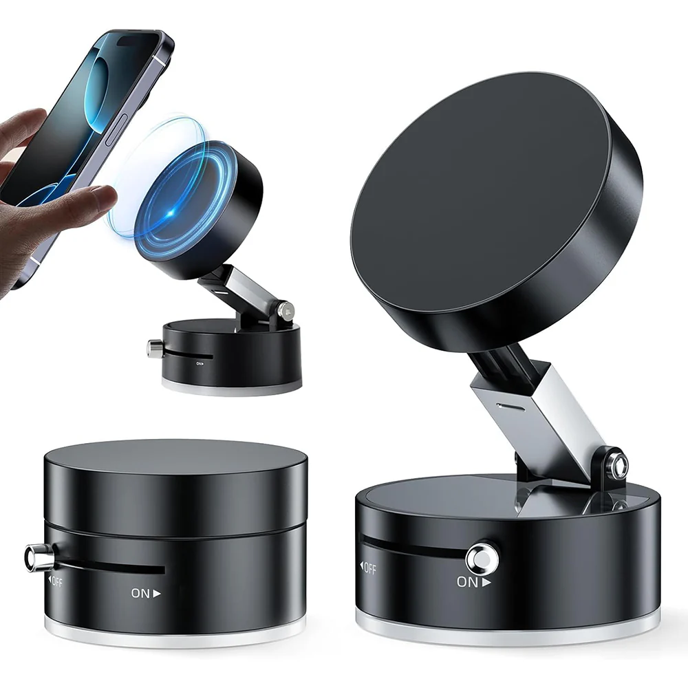 A3 Magnetic Phone Holder - Black - Image 2