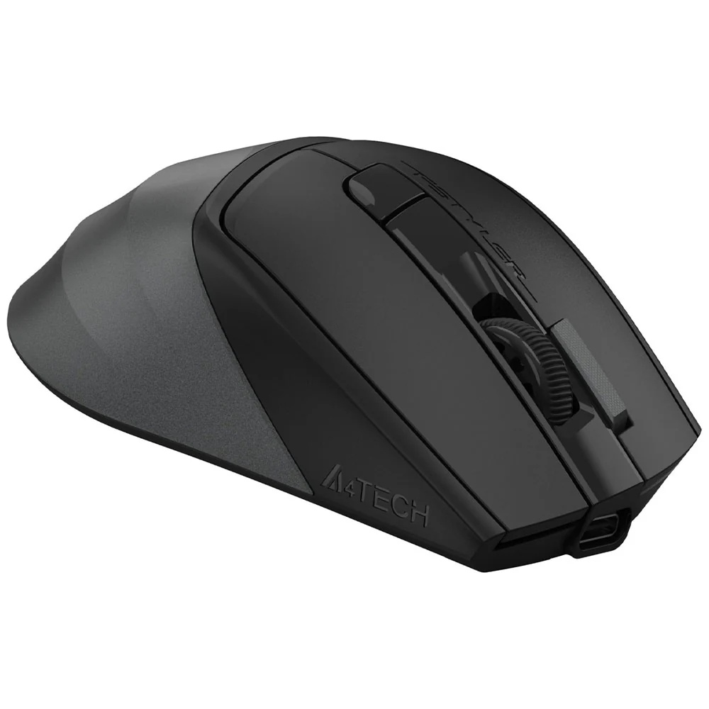A4Tech FB45CS Air2 Dual Mode Rechargeable Bluetooth Wireless Mouse 2000Dpi - Stone Grey - Image 4