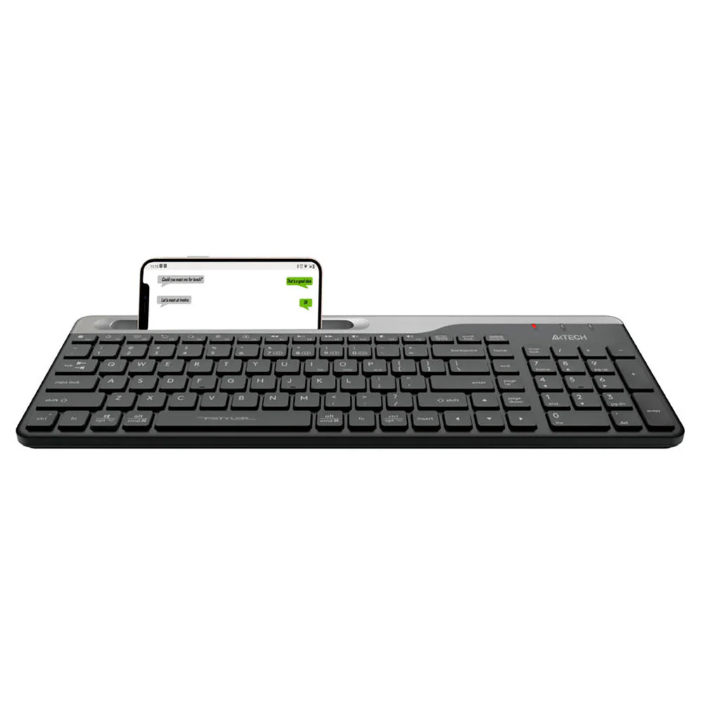 A4Tech Fstyler FBK25 Dual Bluetooth Wireless Keyboard English & Arabic - Image 7