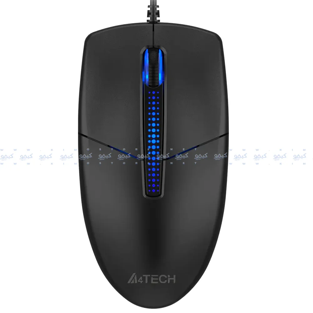 A4Tech N-530S Wired Gaming Mouse 1200Dpi - Black