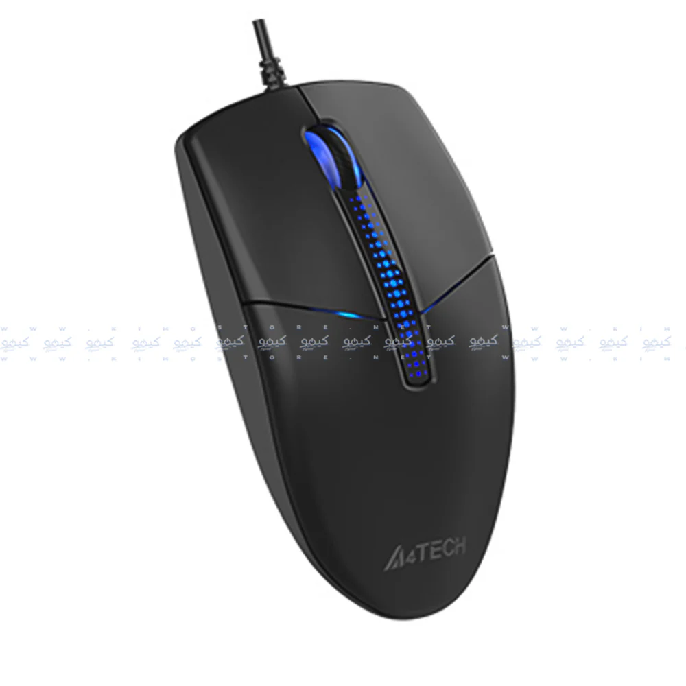 A4Tech N-530S Wired Gaming Mouse 1200Dpi - Black - Image 2