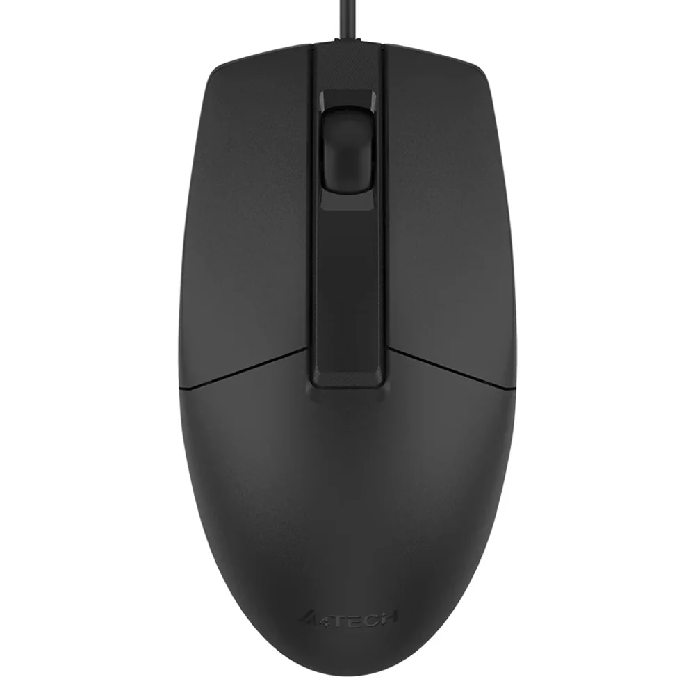 A4Tech OP-330S Wired Mouse 1200Dpi - Black
