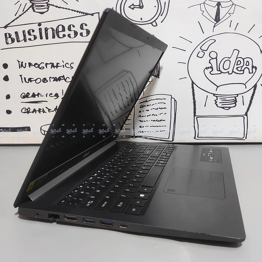 Acer Aspire 5 A515-56 Laptop (Intel Core i5-1135G7 - 8GB DDR4 - M.2 256GB - Intel Iris Xe Graphics - 15.6 Inch FHD - Cam) Original Used - Image 3