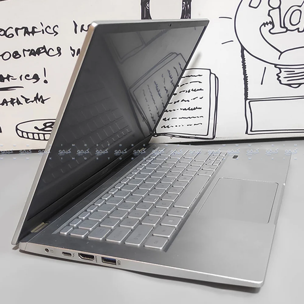 Acer Swift SF314-511 Laptop (Intel Core i5-1135G7 - 8GB DDR4 - M.2 512GB - Intel Iris Xe Graphics - 14.0 Inch FHD - Cam) Original Used - Image 3