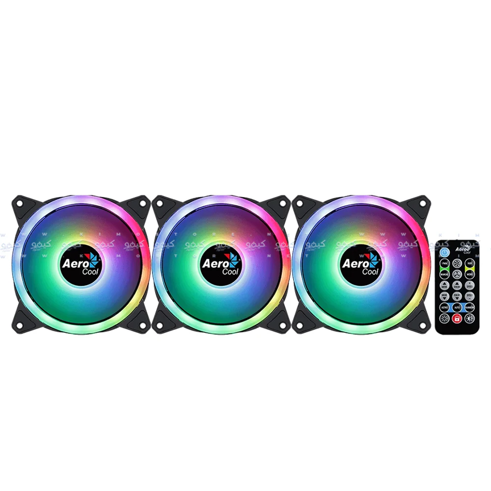 AeroCool Duo 12 Pro ARGB Triple Case Fan Kit - Image 2