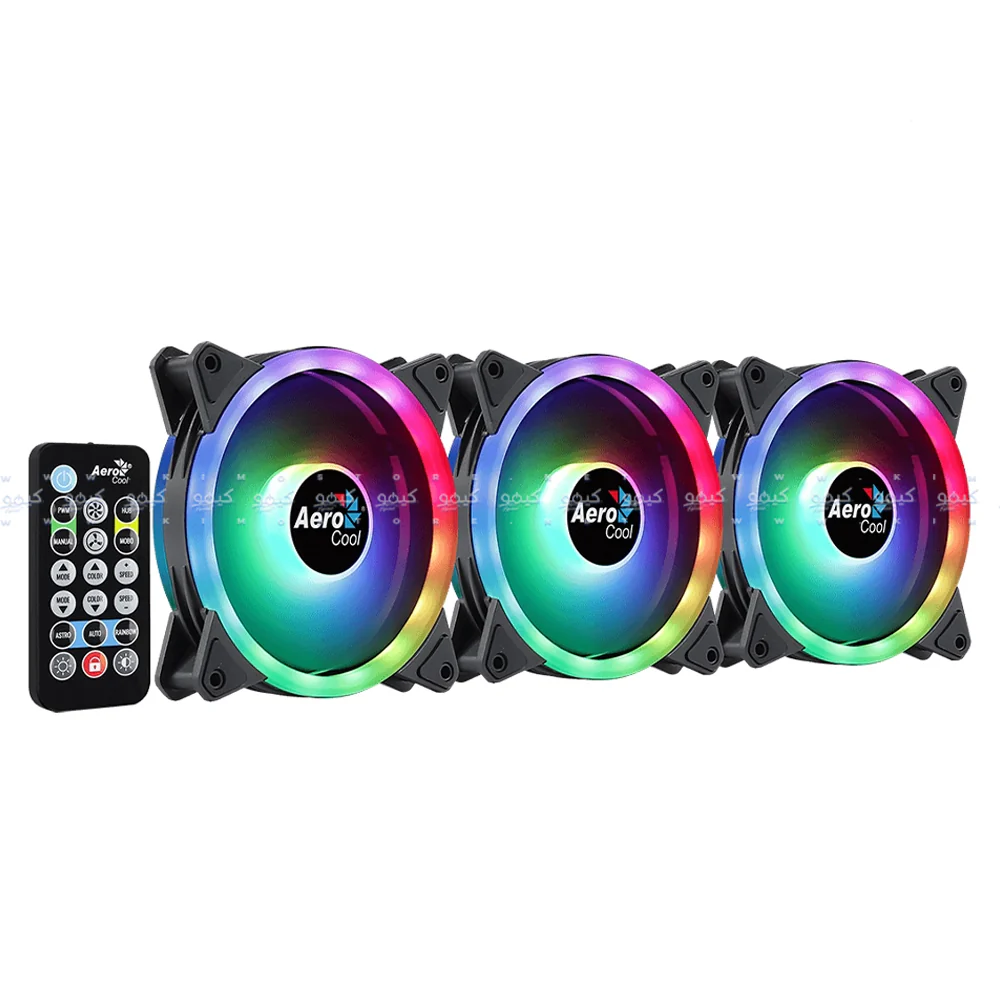 AeroCool Duo 12 Pro ARGB Triple Case Fan Kit - Image 3