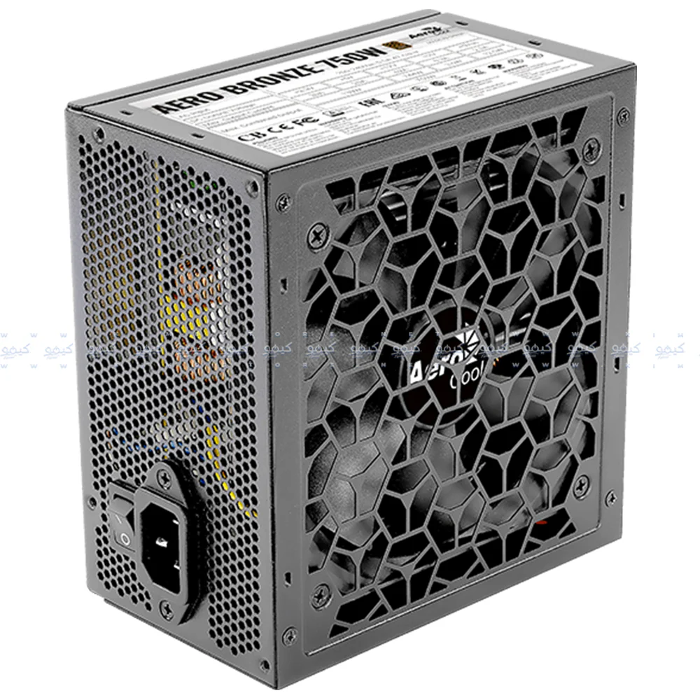 AeroCool P500C ARGB Gaming Mid Tower Case + Aero 80 Plus Bronze Power Supply 750W - Image 6