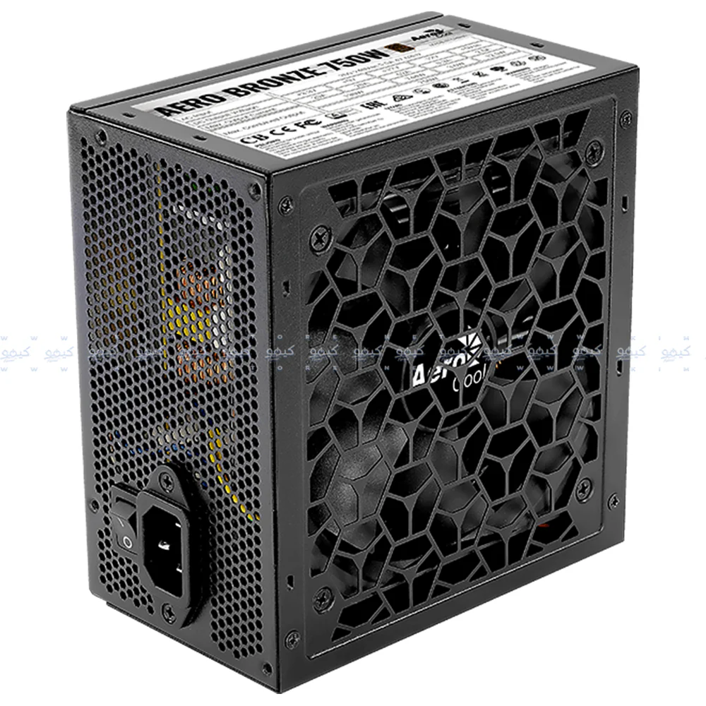 AeroCool P500C ARGB Gaming Mid Tower Case + Aero 80 Plus Bronze Power Supply 750W - Image 8