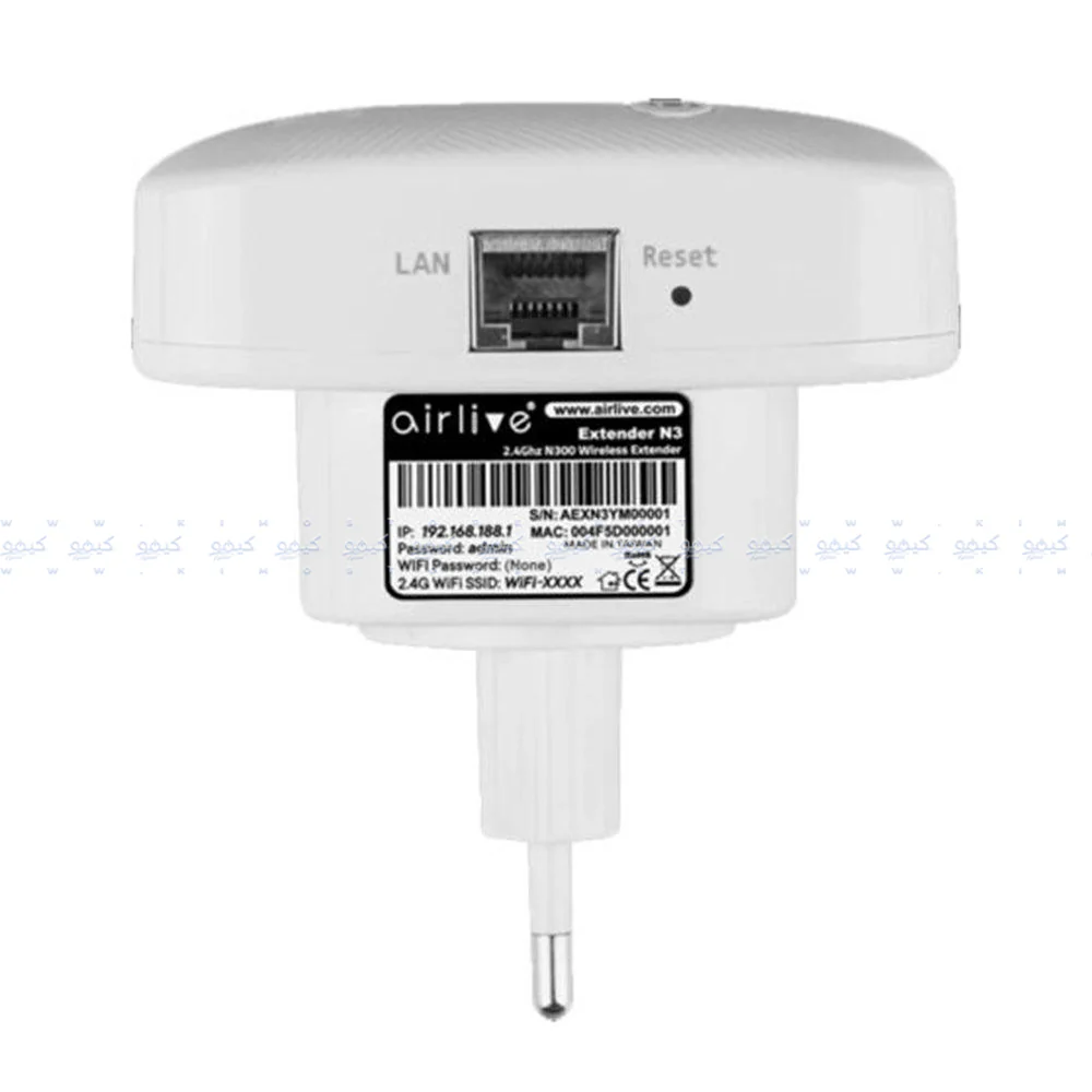 AirLive N3 Wi-Fi Range Extender 1 Port 300Mbps - Image 3