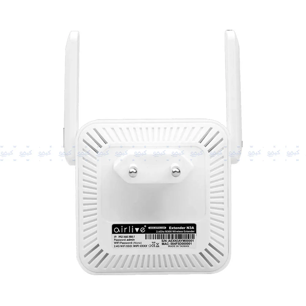 AirLive N3A Wi-Fi Range Extender 2 Antenna 300Mbps - Image 3