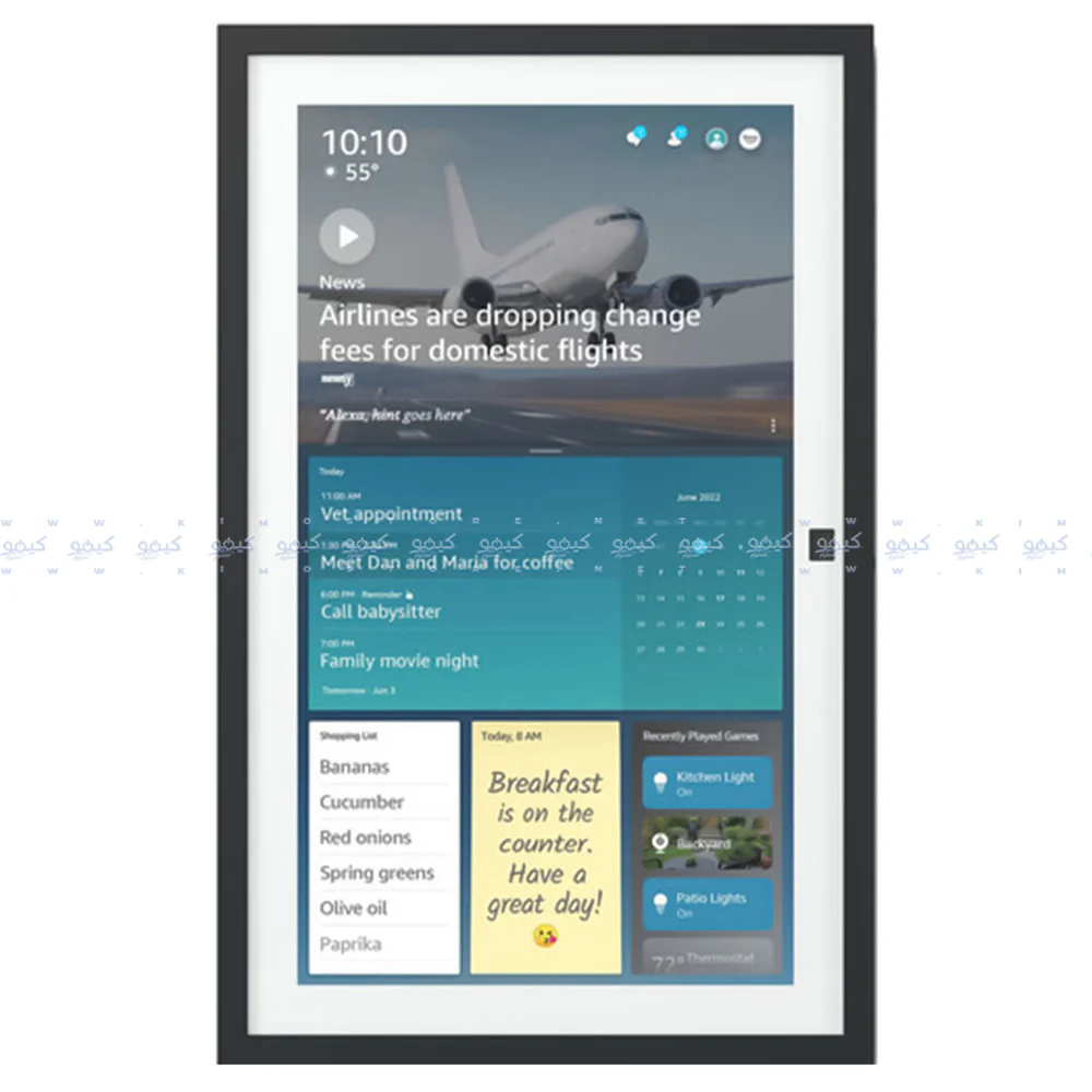 Amazon Echo Show 15 2nd Generation FHD 15.6 Inch Smart Display With Alexa & Fire TV - Image 5