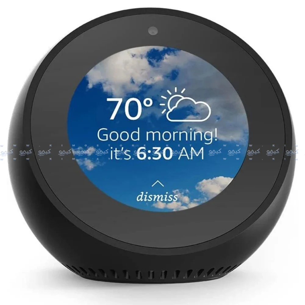 Amazon Echo Spot (2017) Smart Speaker With Alexa - Black - Image 2