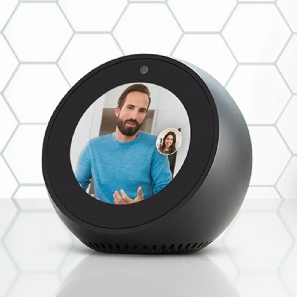 Amazon Echo Spot (2017) Smart Speaker With Alexa - Black - Image 5