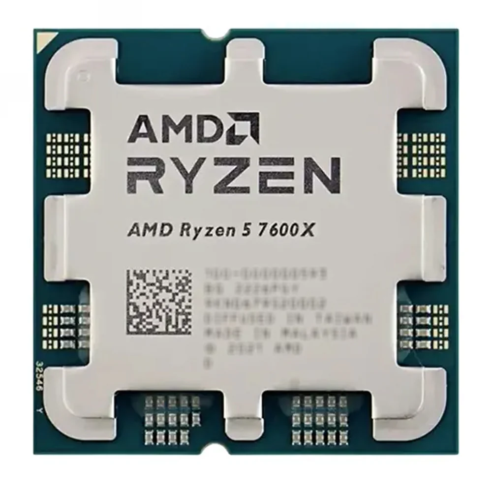 AMD Ryzen 5 7600X Processor (5.3GHz/38MB) 6 Core AM5 Tray (Without Fan) - Image 2