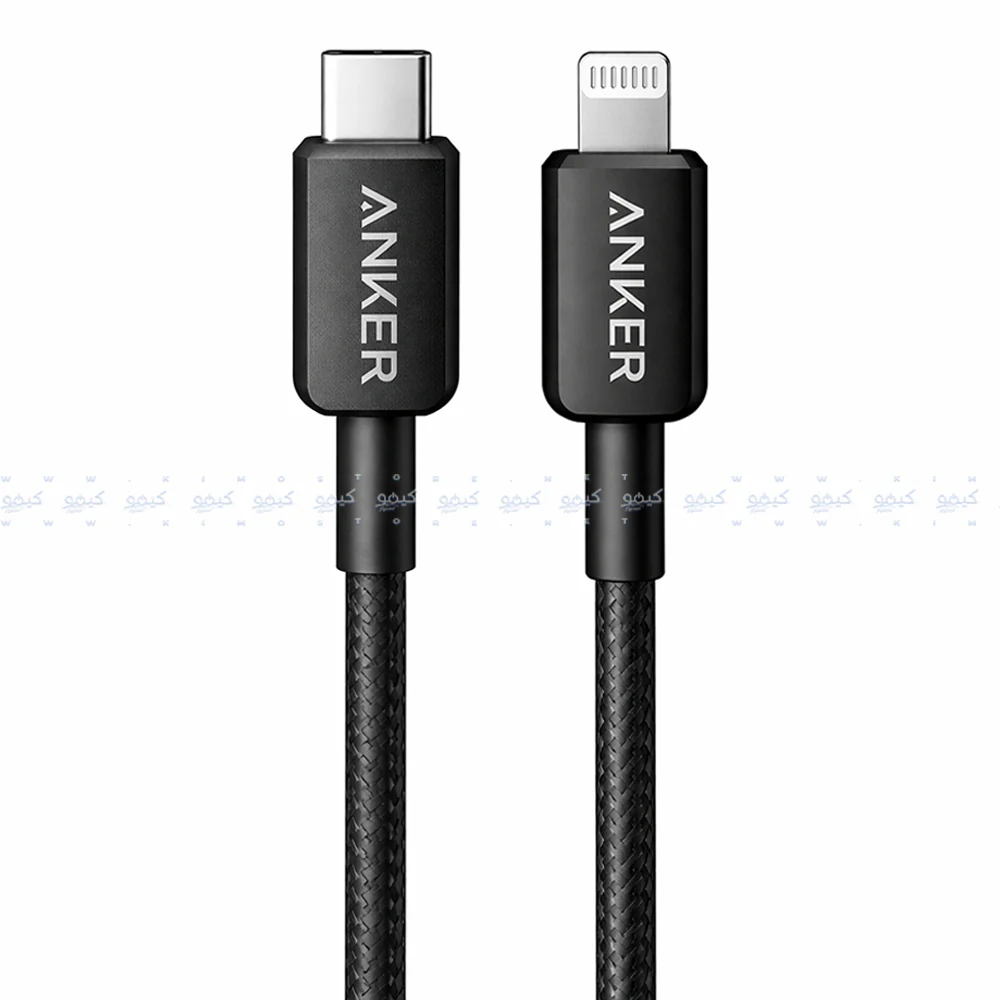 Anker 322 A81B5H11 Type-C To Lightning Cable 60W Fast Charging 0.9m - Black