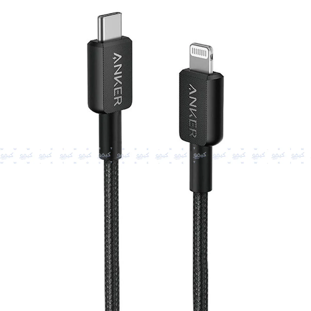 Anker 322 A81B5H11 Type-C To Lightning Cable 60W Fast Charging 0.9m - Black - Image 3
