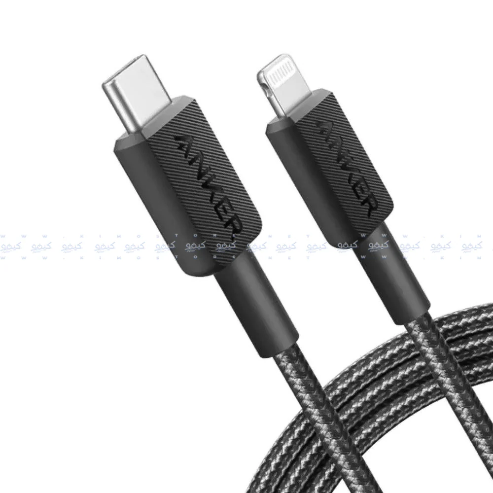 Anker 322 A81B5H11 Type-C To Lightning Cable 60W Fast Charging 0.9m - Black - Image 4