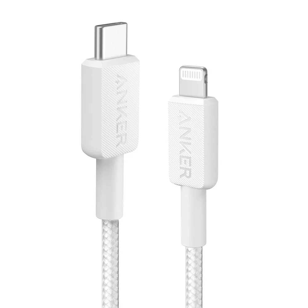 Anker 322 A81B6H21 Type-C To Lightning Cable Fast Charging 1.8m - White - Image 2