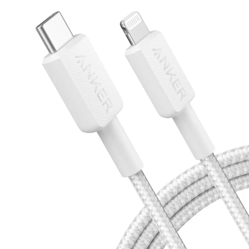 Anker 322 A81B6H21 Type-C To Lightning Cable Fast Charging 1.8m - White - Image 3