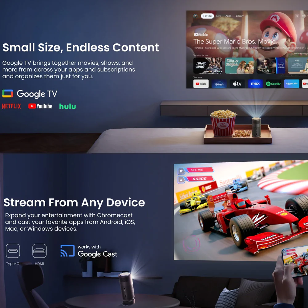 Anker Nebula Capsule Air Google TV Projector - Image 11