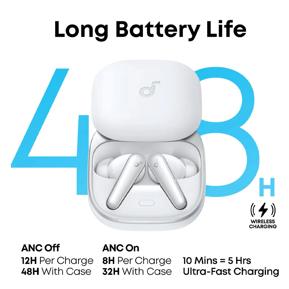 Anker Soundcore Liberty 5 A3957H21 Earbuds - White - Image 5