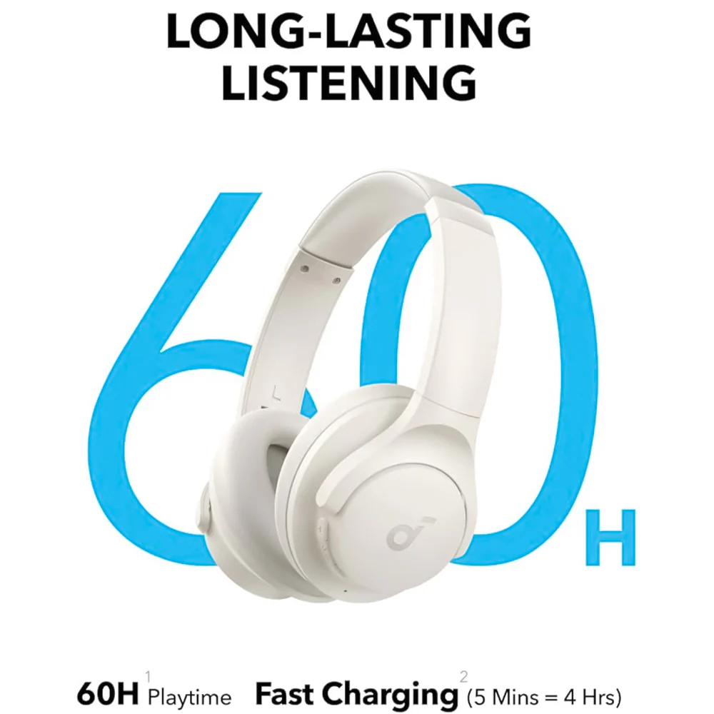 Anker Soundcore Q11i A3005Z21 Bluetooth Headphone - White - Image 7