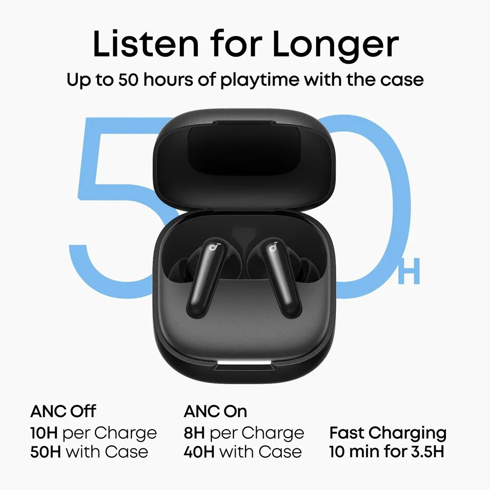 Anker Soundcore R60i NC D1202H11 Earbuds - Black - Image 5