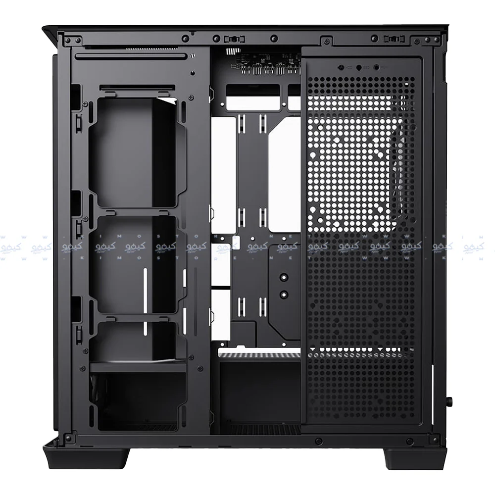 APNX C1-R-BK-V1 ARGB Gaming Mid Tower Case - Black - Image 7