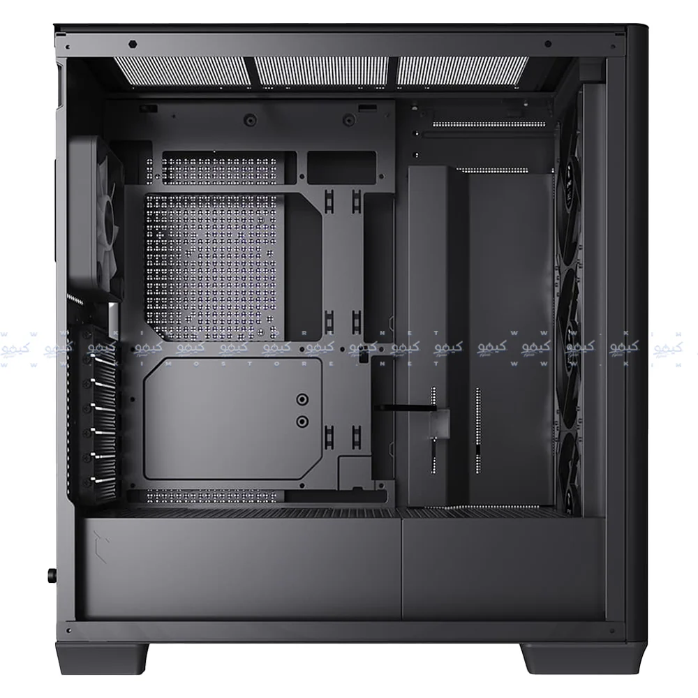 APNX C1-R-BK-V1 ARGB Gaming Mid Tower Case - Black - Image 8
