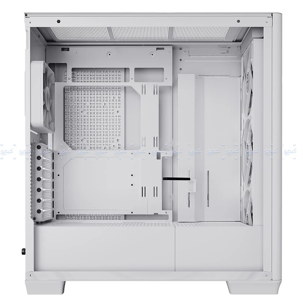 APNX C1-R-WT-V1 ARGB Gaming Mid Tower Case - White - Image 8