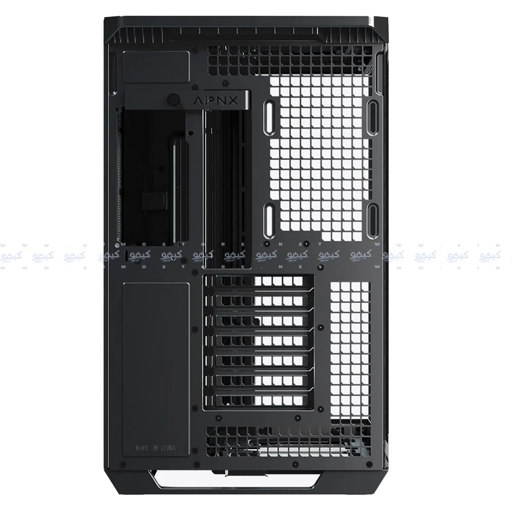 APNX V1-BK-V1 Mid Tower Case - Black - Image 7