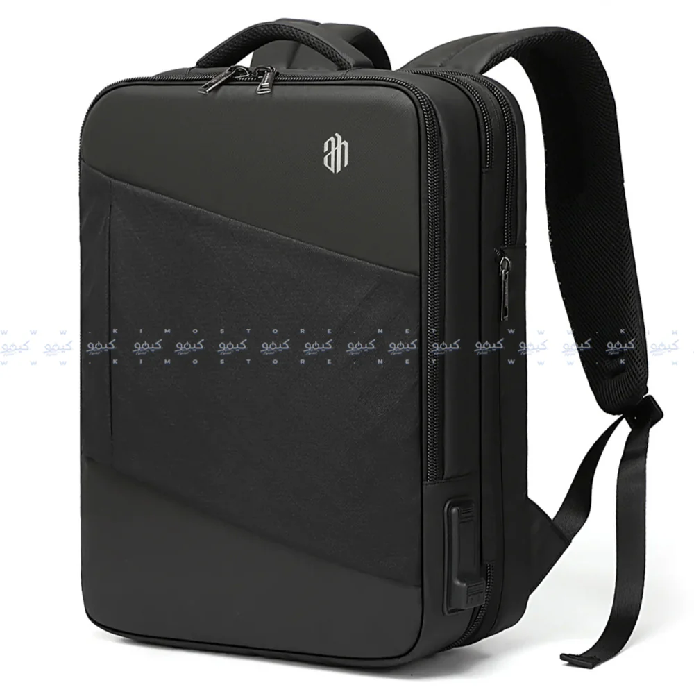 Arctic Hunter B00345 Laptop Backpack - Black - Image 2