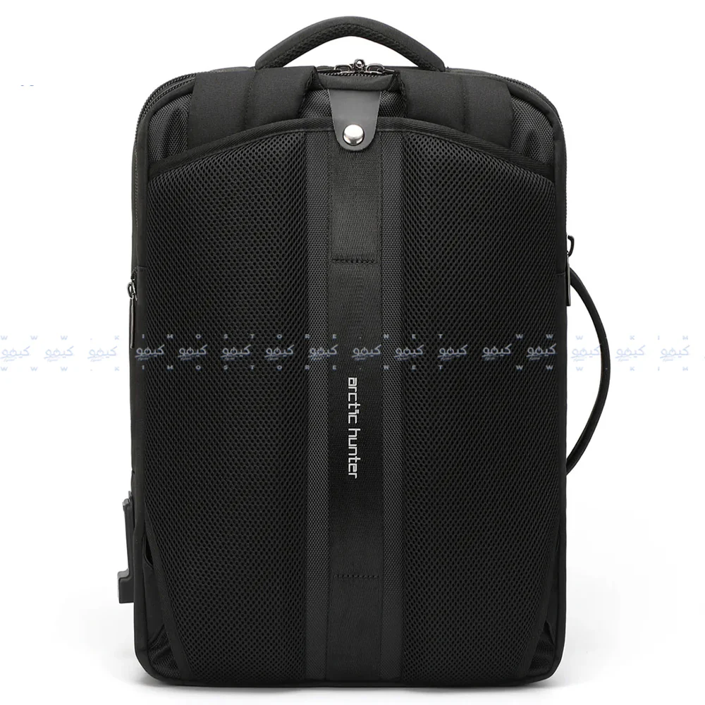 Arctic Hunter B00345 Laptop Backpack - Black - Image 4