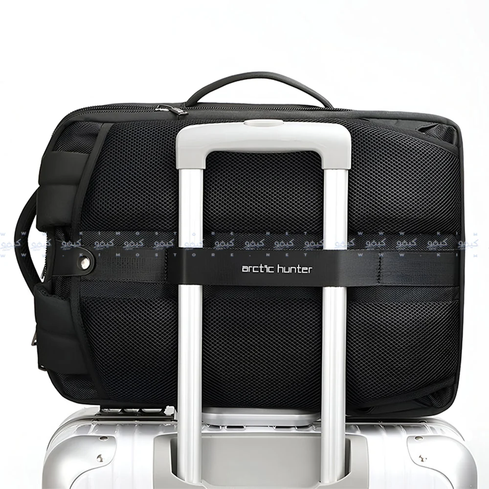 Arctic Hunter B00345 Laptop Backpack - Black - Image 9