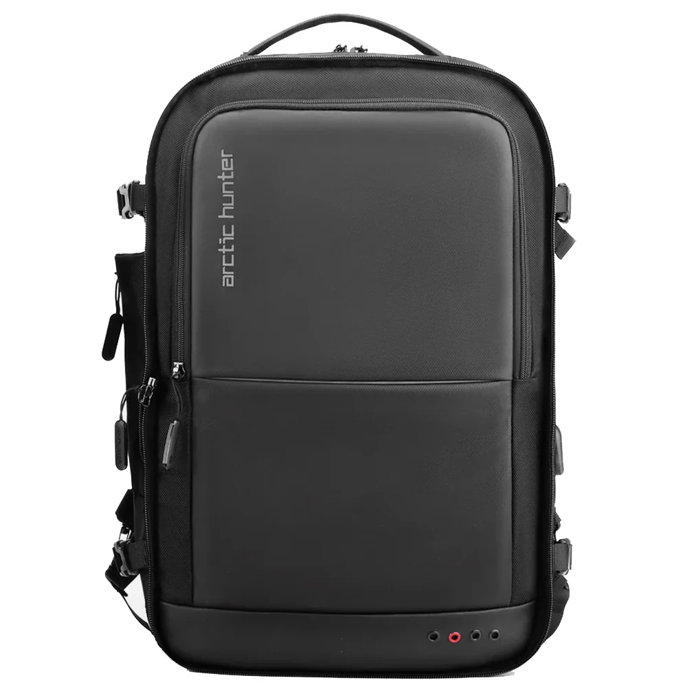 Arctic Hunter B00382 Laptop Backpack - Black - Image 2
