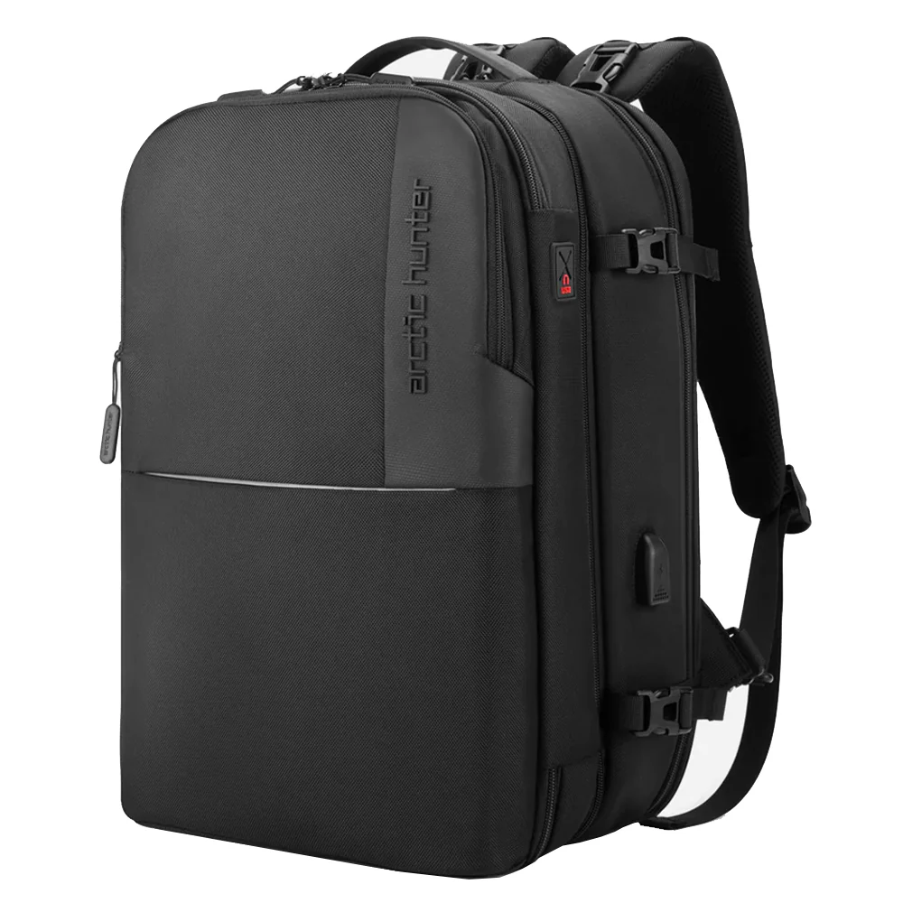 Arctic Hunter B00382 Laptop Backpack - Black - Image 3