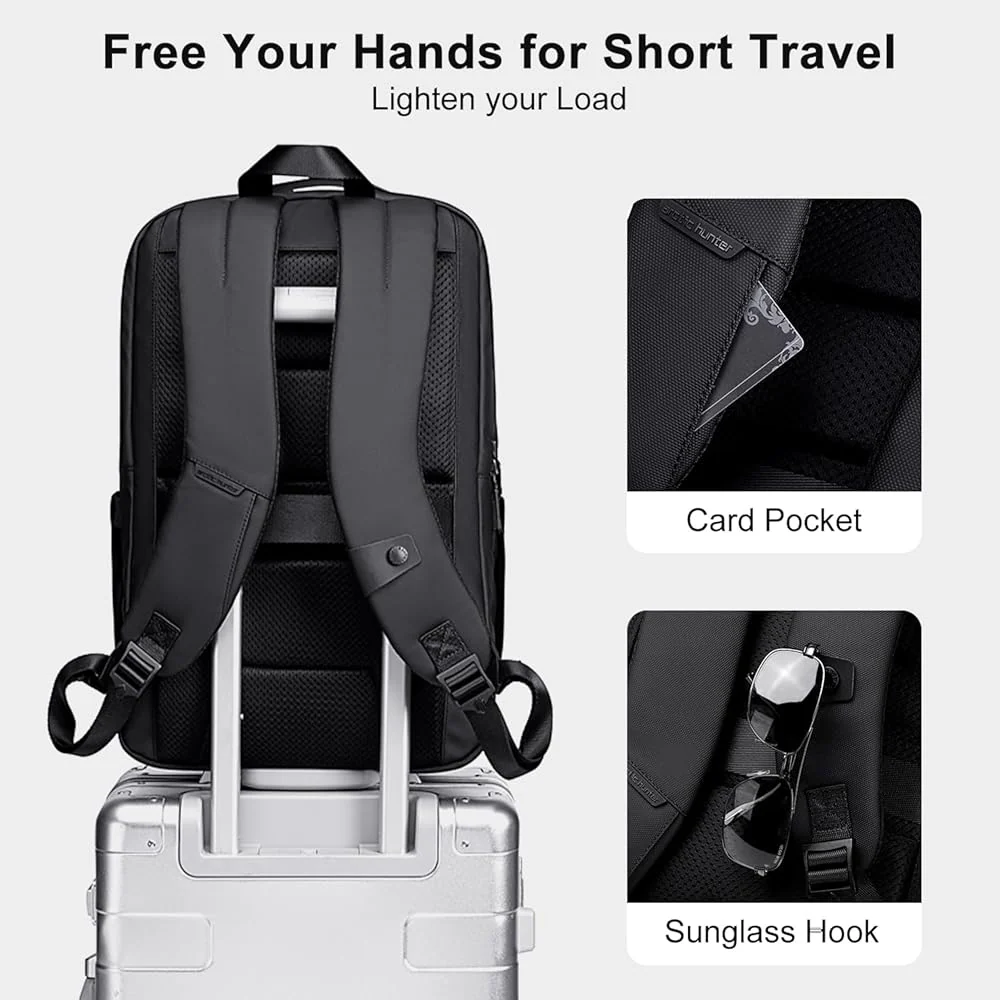 Arctic Hunter B00559 Laptop Backpack - Black - Image 13