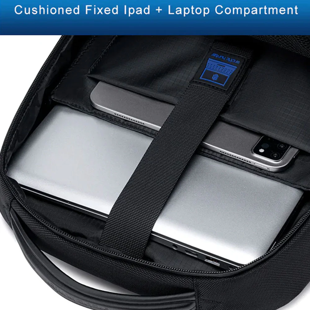 Arctic Hunter B00671 Laptop Backpack - Black - Image 9